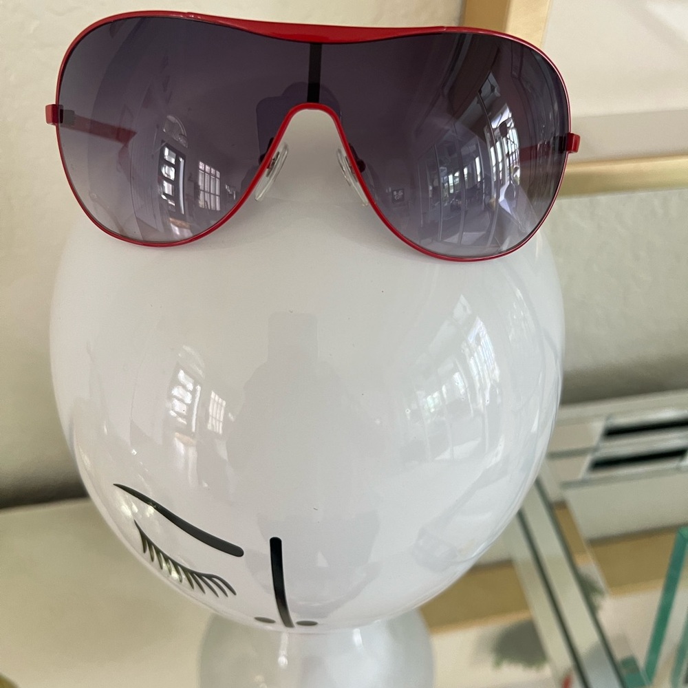 DKNY Red Sunglasses
